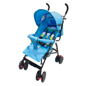 Coche paraguas celeste