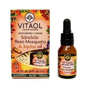 Blend sandalo rosa mosqueta y jojoba oil 20 ml