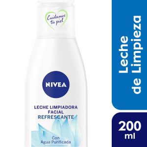 Leche facial de limpieza  Aqua effect para piel normal 200 ml