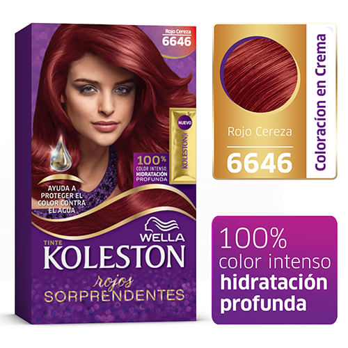 KOLESTON-COLORACION-KIT-6646-ROJO-CEREZA