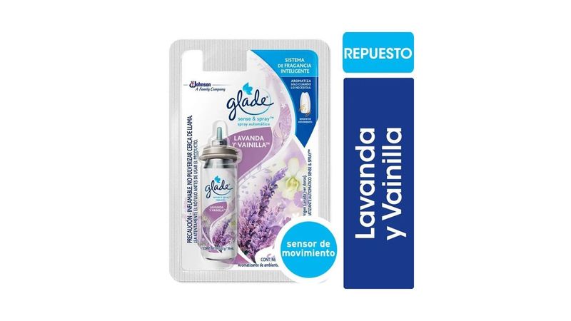 GLADE Sense & Spray Recambio Lavanda