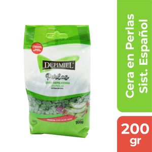 Cera vegetal en perlas 200 gr
