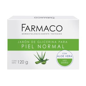 Jabon glicerina de aloe vera para piel normal