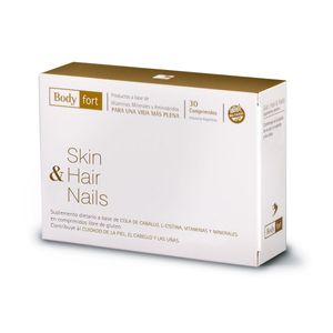 Suplemento dietario skin. hair and nails (30 cmp)