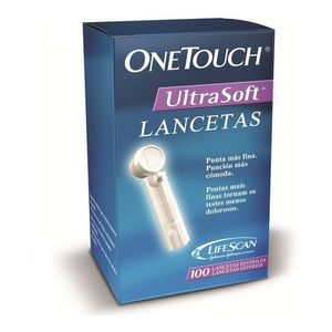 Lancetas ultrasoft (100 unidades)