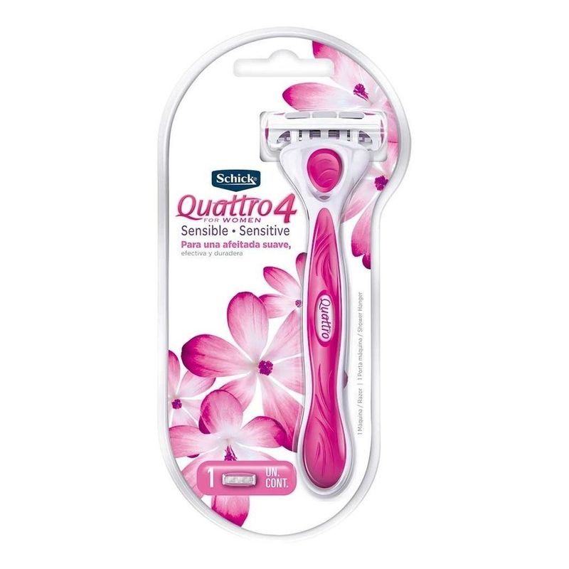SCHICK-Maquina-desechable-quattro-women