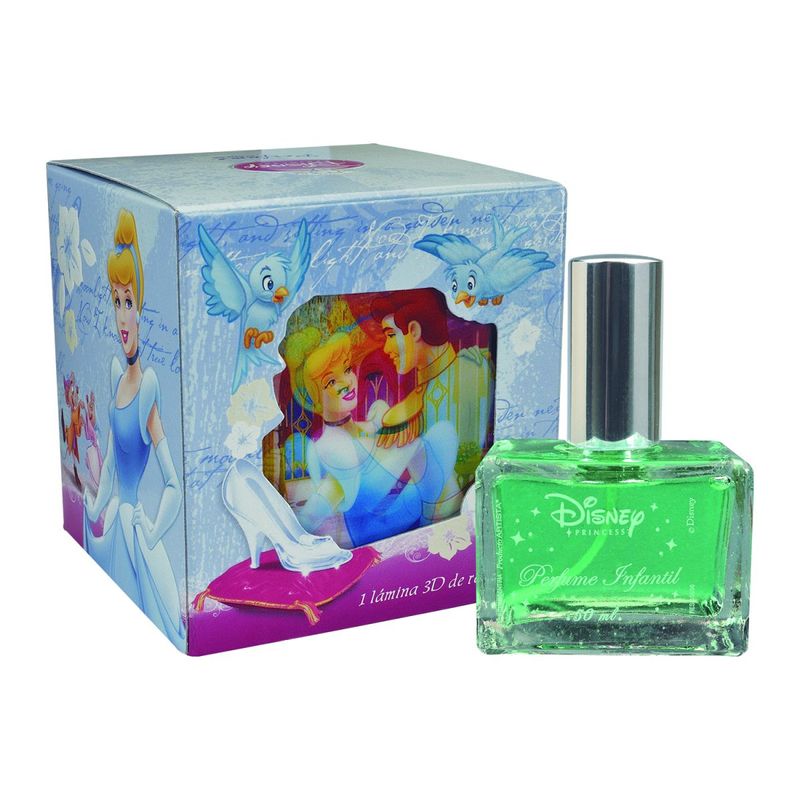 DISNEY-PERFUME-INFANTIL-CENICIENTA-CON-LAMINA-3D-50-ML