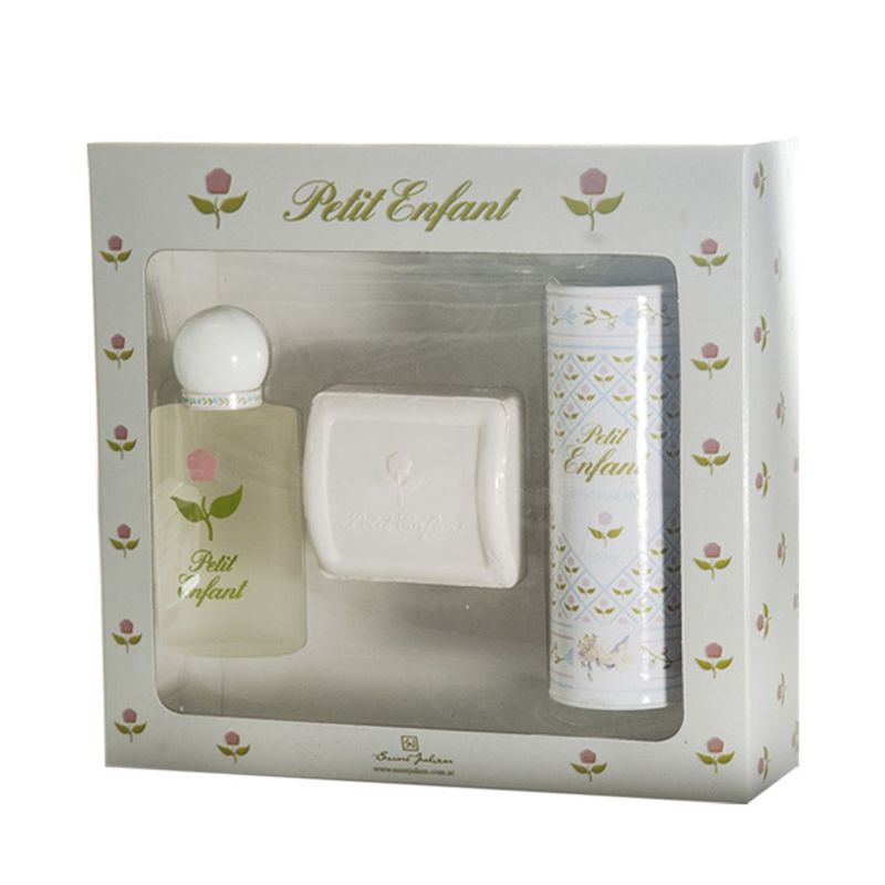 PETIT-ENFANT-ESTUCHE--COLONIA---JABON---POLVO-