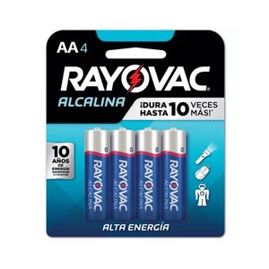 Pilas alcalinas (aa) - 4 unidades