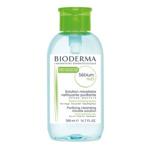 Sébium h2o agua micelar desmaquillante con bomba inversa 500 ml