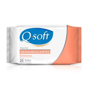 Toallas desmaquillante exfoliante (25 unidades)