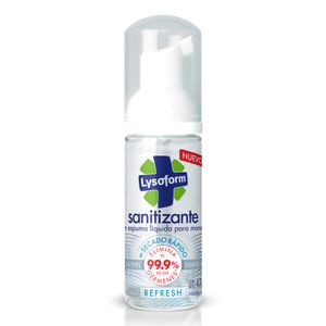 Desinfectante espuma sanitizante refresh 47 ml