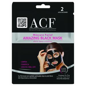 Mascara amazing black efecto peel off