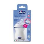 CHICCO-BIBERON-NATURAL-FEELING-FLUJO-MEDIO-2-MESES-250-ML