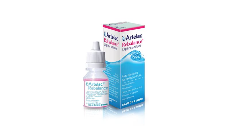 Lágrima Artificial Artelac Rebalance x 10 ml - Farmacity