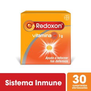 Redoxon Suplemento Dietario a base de Vitamina C 1g x30 Comp. Efervescentes