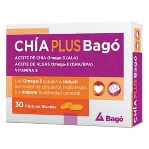 Suplemento dietario chia plus (30 capsulas blandas)