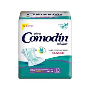 PAÑALES ADULTO CLASICO XXG (10 UNIDADES)