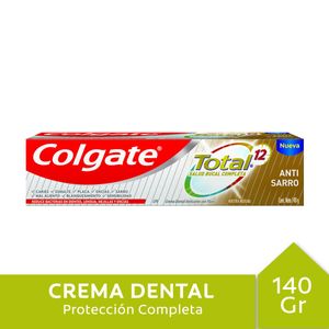 Crema total 12 control sarro 140 gr