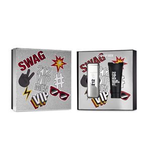 Fragancia 212 set vip men (edt 100 ml + shower gel)
