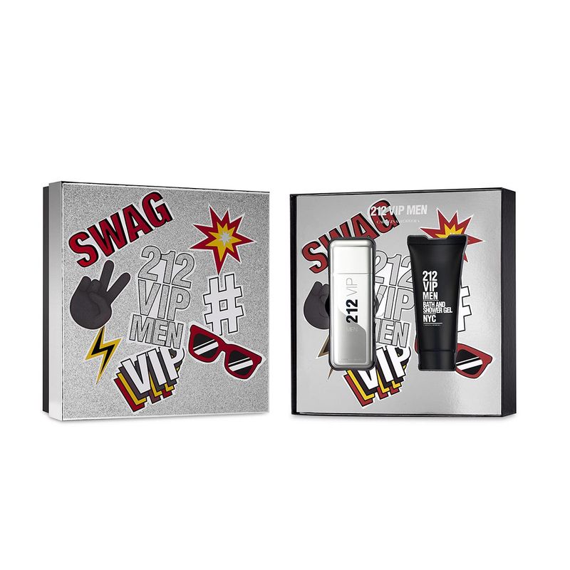 CAROLINA-HERRERA-FRAGANCIA-212-SET-VIP-MEN--EDT---GEL-DUCHA-