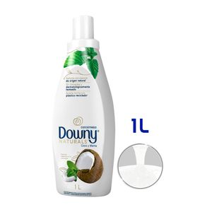 Suavizante de telas naturals coco y menta concentrado (botella 1lt)