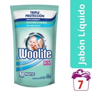 Jabon liquido matic bebe repuesto 450ml