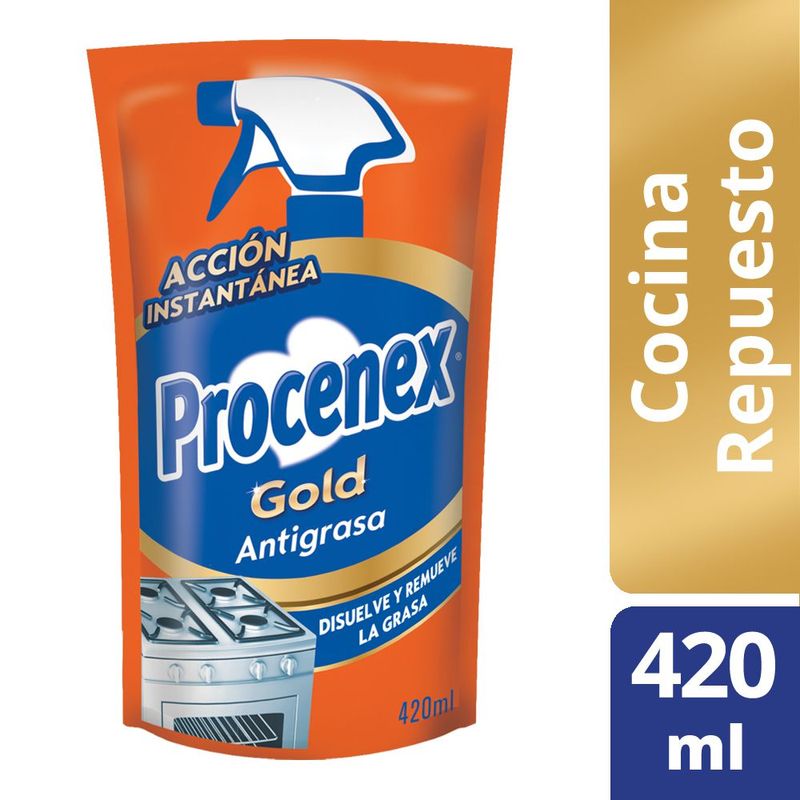 PROCENEX-LIMPIADOR-LIQUIDO-COCINA-DOYPACK-420-ML