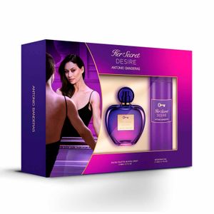 Pack her secret desire for woman (edt 80 ml + deo )