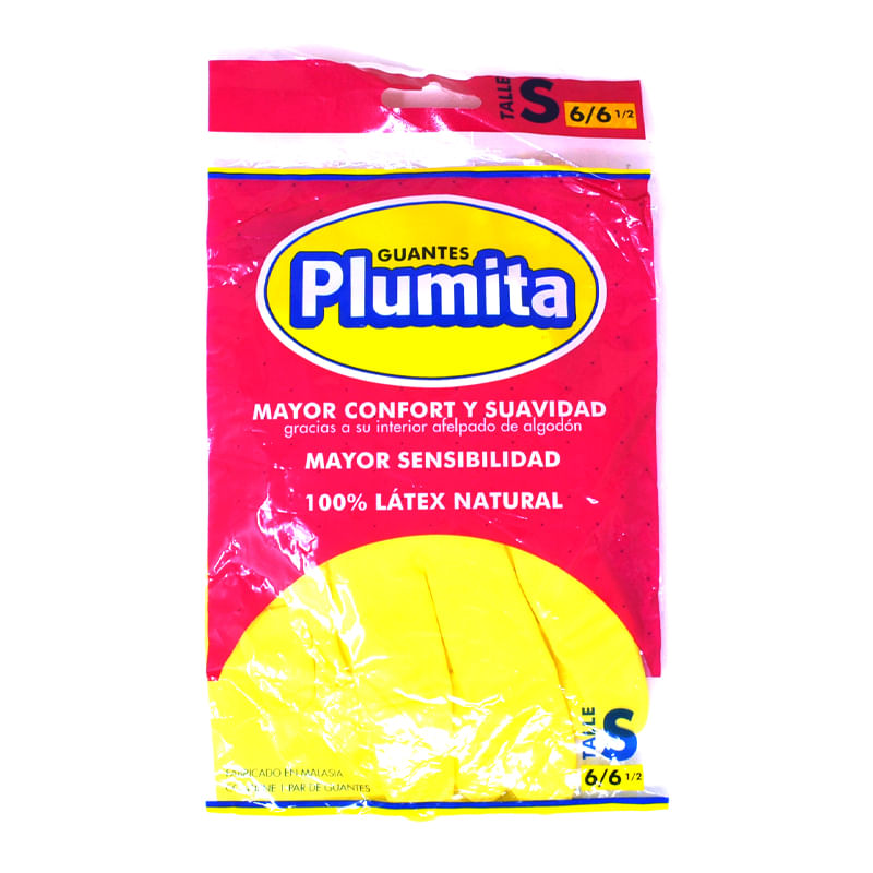 PLUMITA-Guante-domestico-latex-amarillo-s