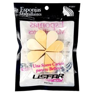 Esponjas maquillantes flor (8 unidades)