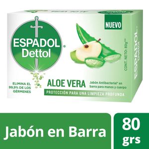 Jabón aloe vera 80 gr