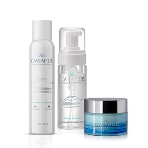 Box rutina piel grasa (espuma+gel hidrat+agua t)