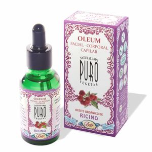 Oleo puro vegetal organico de ricino facial corporal 30 ml