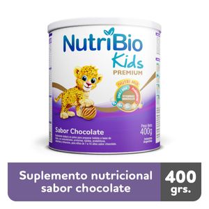Suplemento nutricional kids chocolate lata 400 gr