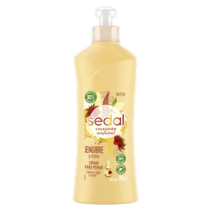 Crema para peinar jengibre y ricino 300 ml