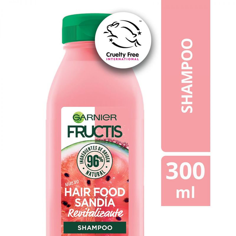 FRUCTIS-SHAMPOO-HAIR-FOOD-SANDIA-300-ML