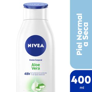 Crema corporal aloe vera 5en1 para piel normal a seca 400 ml