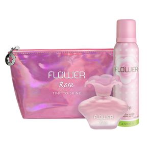 Necesser flower rose (edp 40 ml + deo)