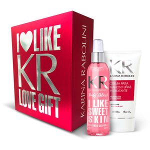 Gift Duo Love Sweet Skin (Body Splash + Crema de manos y uñas)