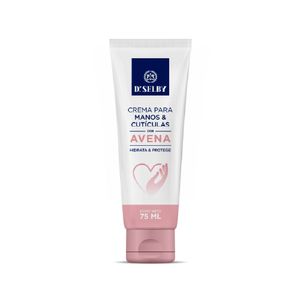 Crema para manos y cuticulas con avena 75 gr