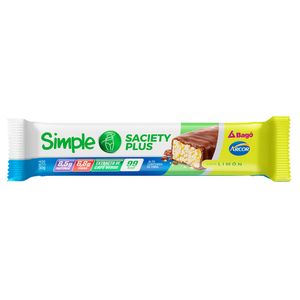 Suplemento dietario saciety en barra sabor limón plus 30 gr