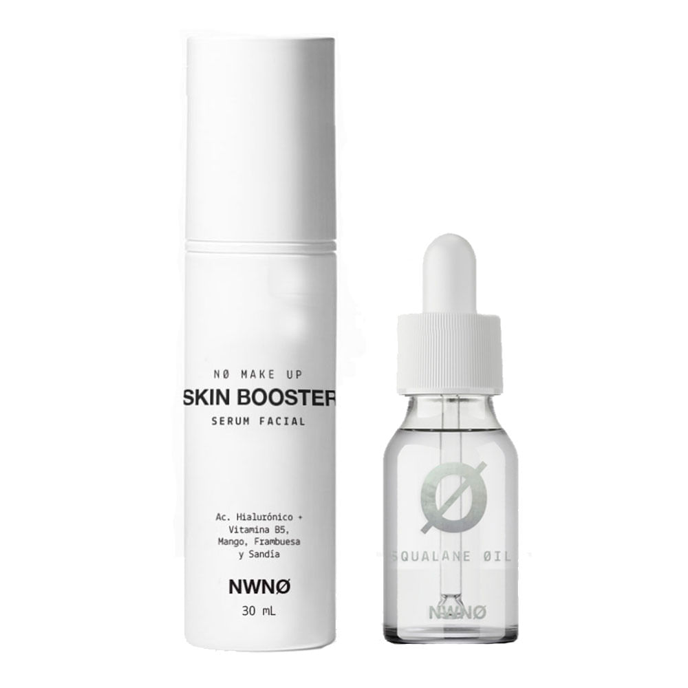 The glossy skin set (Skin booster + squalane oil)