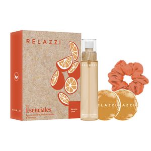 Box naranja lima (bruma corporal+ pads + scrunchy)
