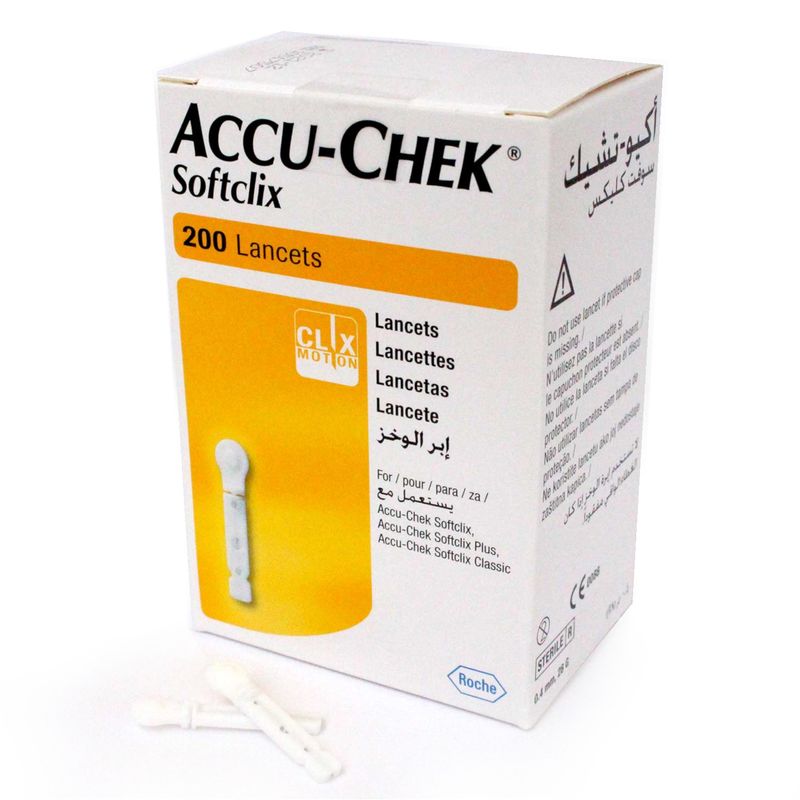 ACCU-CHEK-SOFTCLIX-200-LANCETAS