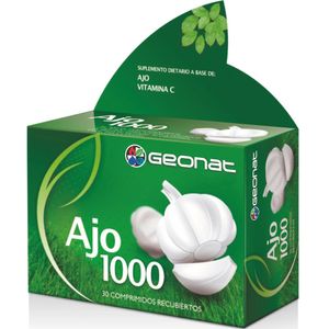 Suplemento dietario ajo 1000 por 30 comprimidos