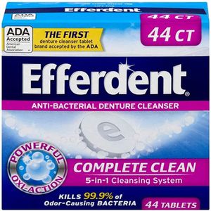 Tabletas limpiadoras dentales (44 tabletas)