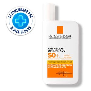 Anthelios UV Mune 400 Fps 50 Fluido Invisible X 50 Ml