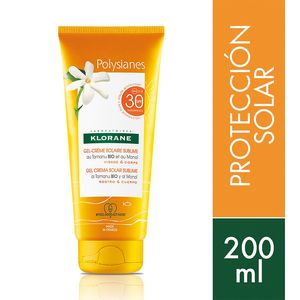 Klorane Polysianes Gel Solar Sublimadora Spf30 200ml