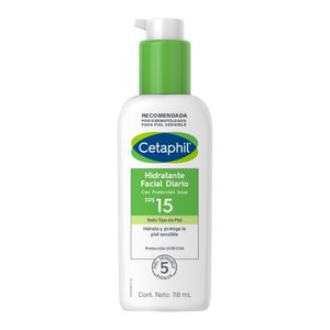 Cetaphil Hidratante facial diario FPS 15 x 118ml